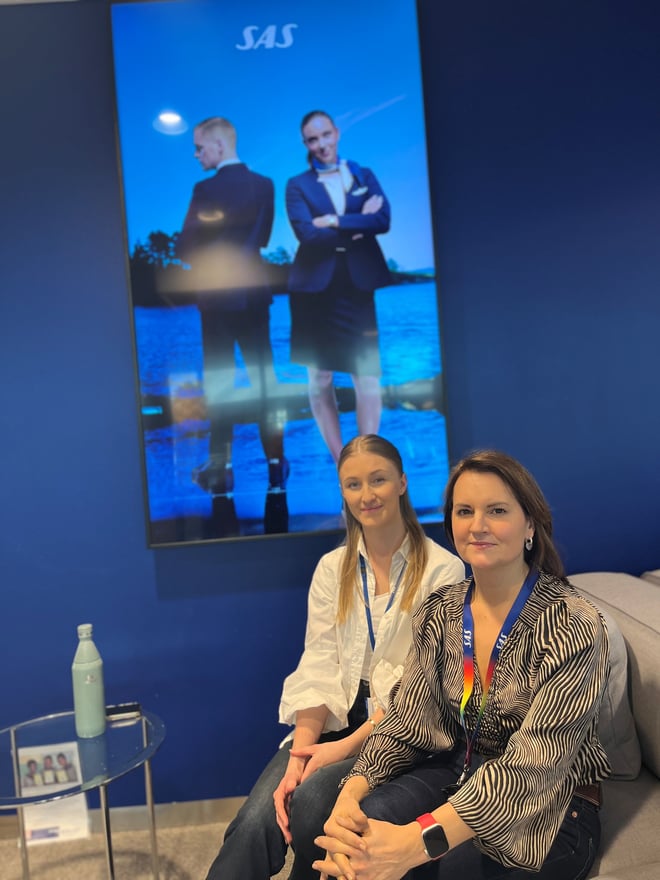 Frida o Katalina blå bakgrund